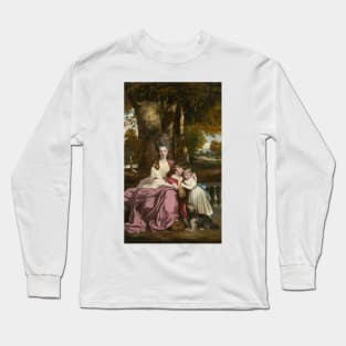 Lady Elizabeth Delme and Her Children by Joshua Reynolds Long Sleeve T-Shirt